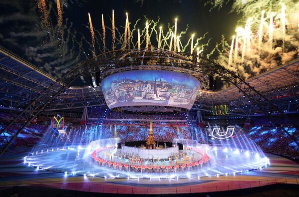 Inauguración de los Juegos Universitarios Mundiales 2013 en Kazán - Sputnik Mundo