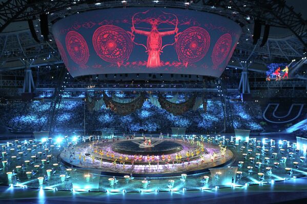 Inauguración de los Juegos Universitarios Mundiales 2013 en Kazán - Sputnik Mundo