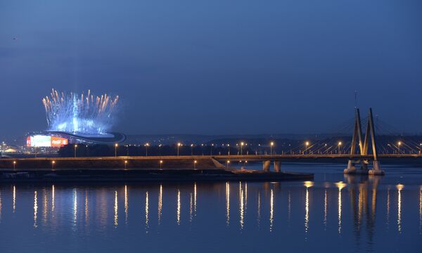 Inauguración de los Juegos Universitarios Mundiales 2013 en Kazán - Sputnik Mundo