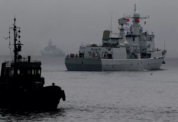 Rusia y China realizan maniobras navales en el Pacífico Rusia y China realizan maniobras navales en el Pacífico - Sputnik Mundo