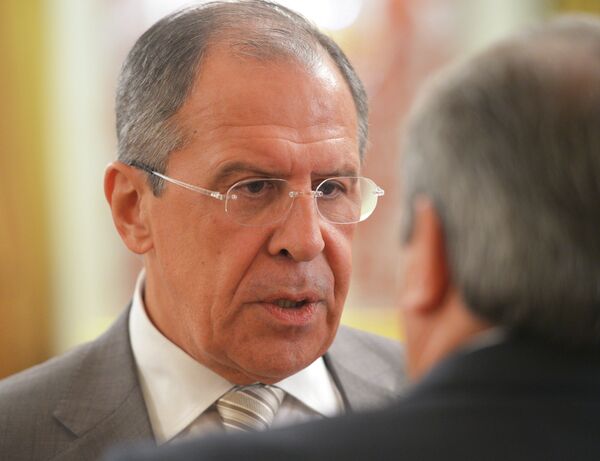 El ministro de Exteriores ruso Serguéi Lavrov - Sputnik Mundo