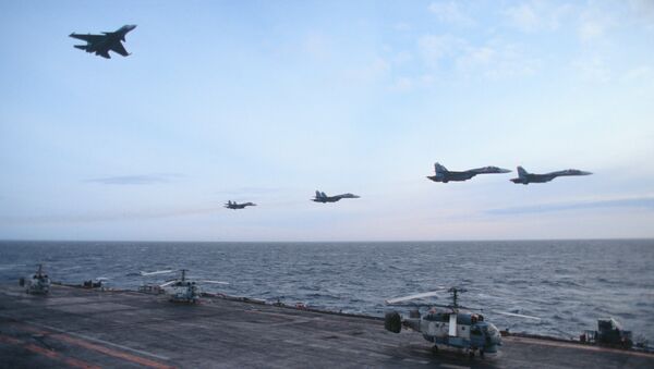 Portaaviones Almirante Kuznetsov - Sputnik Mundo