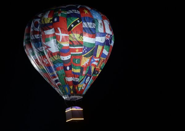 La ceremonia de clausura de la Universiada de Kazán 2013 - Sputnik Mundo