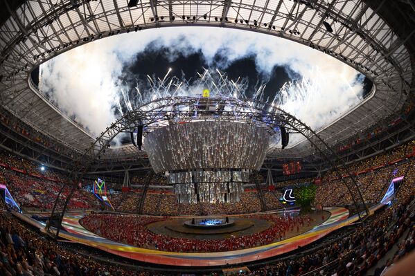 La ceremonia de clausura de la Universiada de Kazán 2013 - Sputnik Mundo