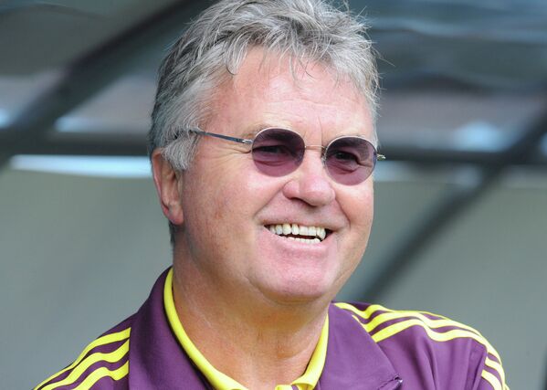 Los logros de Guus Hiddink a la cabeza del Anzhi Majachkalá - Sputnik Mundo