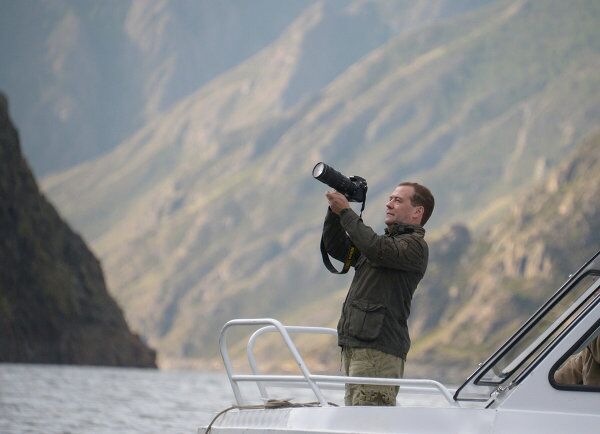 Vladímir Putin captura un lucio de 21 kilos - Sputnik Mundo