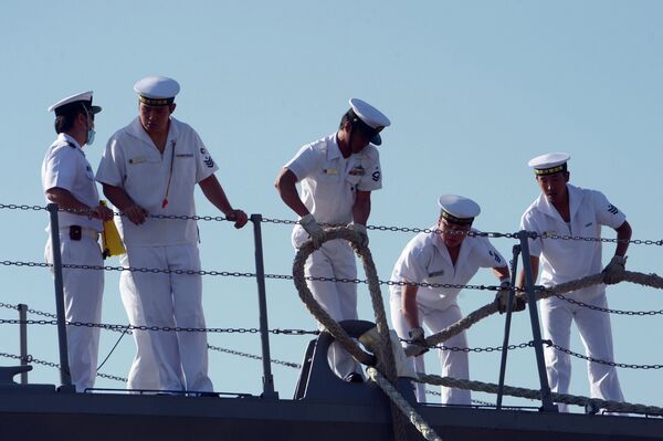 Visita de destructores japoneses a San Petersburgo - Sputnik Mundo