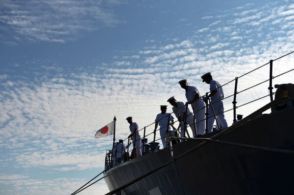 Visita de destructores japoneses a San Petersburgo - Sputnik Mundo