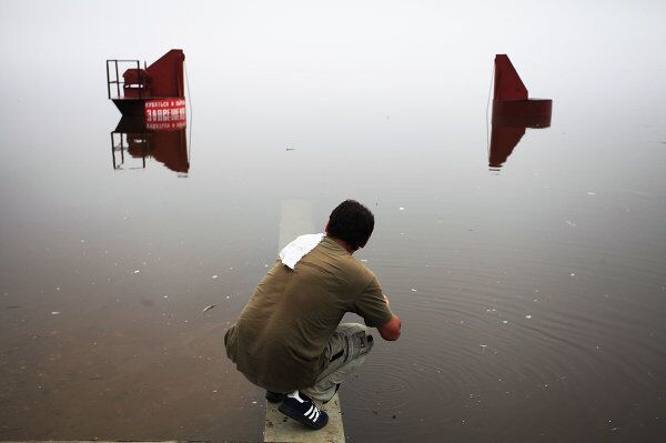 Consecuencias de las inundaciones en la provincia rusa de Amur - Sputnik Mundo