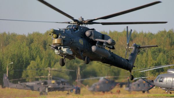 Mi-28 helicóptero Mi-28 helicóptero - Sputnik Mundo