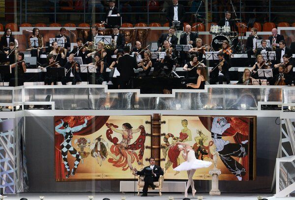 Ceremonia de inauguración del XIV Campeonato del Mundo de Atletismo en Moscú - Sputnik Mundo