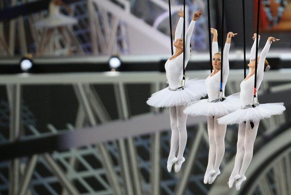 Ceremonia de inauguración del XIV Campeonato del Mundo de Atletismo en Moscú - Sputnik Mundo