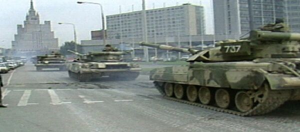 Crónica de la intentona golpista de agosto de 1991 en la URSS - Sputnik Mundo