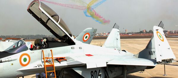 Российские МиГ-29К приняты на вооружение Индии - Sputnik Mundo