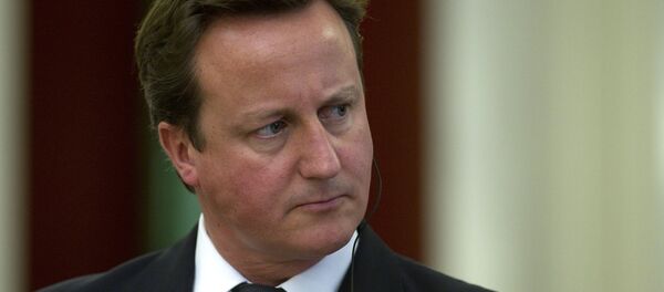 El primer ministro David Cameron - Sputnik Mundo