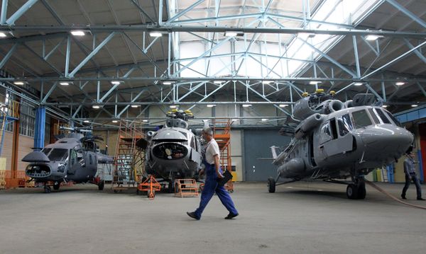 Cómo se fabrican los Mi-17 en la Planta de Helicópteros de Kazán Cómo se fabrican los Mi-17 en la Planta de Helicópteros de Kazán - Sputnik Mundo