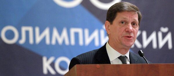 Alexandr Zhúkov, el presidente del Comité Olímpico de Rusia (archivo) - Sputnik Mundo