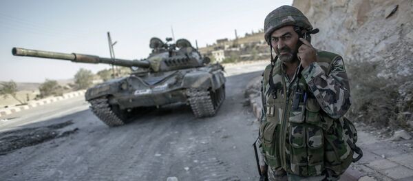 Soldado sirio en Malula (Archivo) - Sputnik Mundo