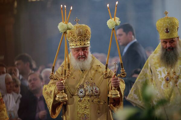 Festejos en San Petersburgo por el 300º aniversario del monasterio de San Alejandro del Neva - Sputnik Mundo