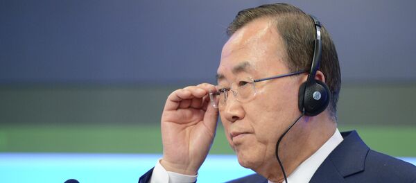 Ban Ki-moon, secretario general de la ONU - Sputnik Mundo