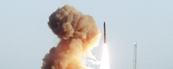 Lanzamiento de prueba del misil Minuteman III - Sputnik Mundo