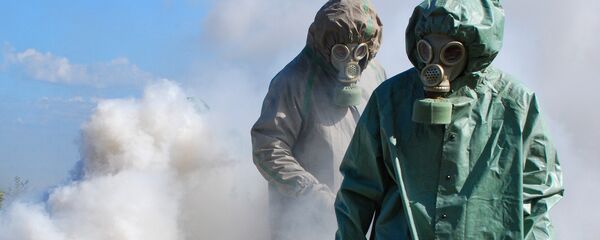 Militares de las Fuerzas de Defensa Nuclear, Biológica y Química (NBQ) - Sputnik Mundo