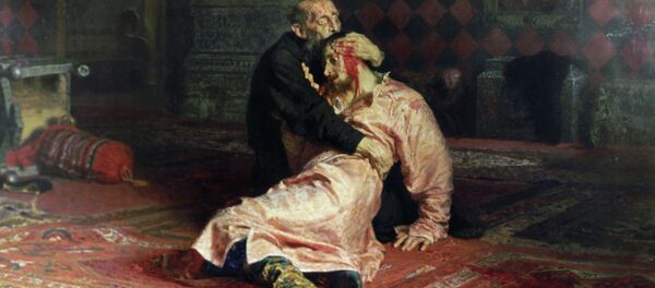 El cuadro 'Iván el Terrible y su hijo Iván' - Sputnik Mundo