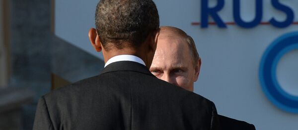 Presidente de Rusia, Vladímir Putin, y presidente de EEUU, Barack Obama (Archivo) Presidente de Rusia, Vladímir Putin, y presidente de EEUU, Barack Obama (Archivo) - Sputnik Mundo