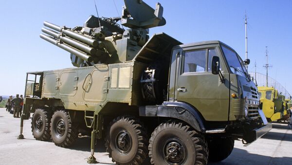 Sistema de defensa antiaérea Pantsir-S1 - Sputnik Mundo