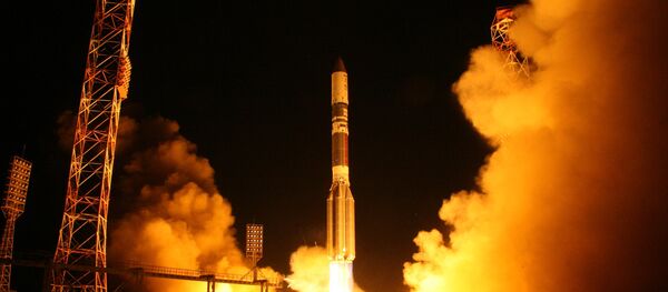 Cohete Protón-M con el satélite de comunicaciones europeo Astra-2G - Sputnik Mundo