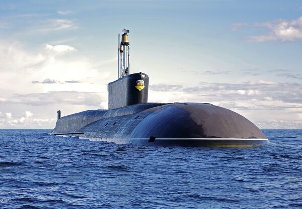 Submarino nuclear Alexandr Nevski de clase Borei - Sputnik Mundo