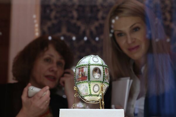 El Museo Fabergé de San Petersburgo: huevos de Pascua y otras piezas - Sputnik Mundo