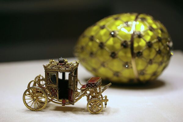 El Museo Fabergé de San Petersburgo: huevos de Pascua y otras piezas - Sputnik Mundo