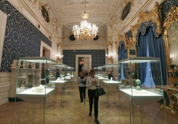 El Museo Fabergé de San Petersburgo: huevos de Pascua y otras piezas - Sputnik Mundo