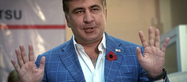 Mijaíl Saakashvili, el gobernador de la región ucraniana de Odesa Mijaíl Saakashvili, el gobernador de la región ucraniana de Odesa - Sputnik Mundo