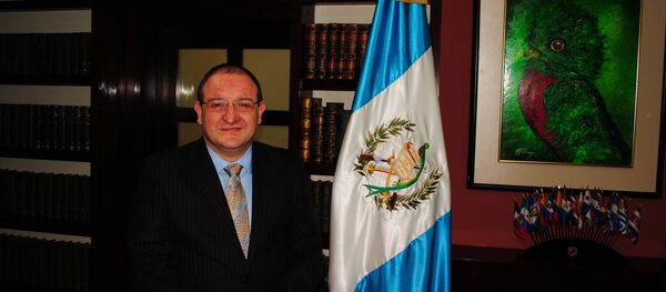 El ministro de Asuntos Exteriores de Guatemala Fernando Carrera - Sputnik Mundo