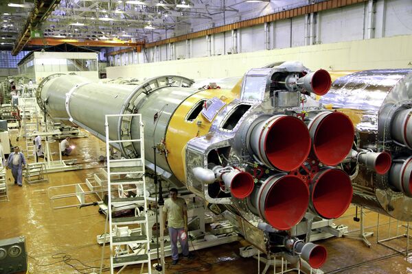 La planta de Samara, cuna de los cohetes Soyuz - Sputnik Mundo