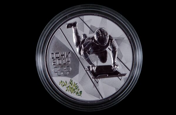 Monedas conmemorativas de Sochi 2014 - Sputnik Mundo