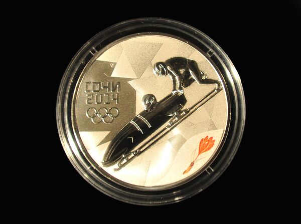 Monedas conmemorativas de Sochi 2014 - Sputnik Mundo