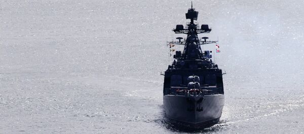 El gran buque antisubmarino Admiral Vinográdov - Sputnik Mundo