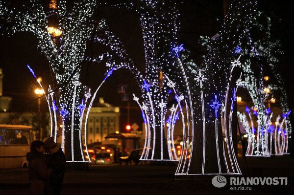 Rusia se pone guapa de cara al Año Nuevo y Navidad - Sputnik Mundo