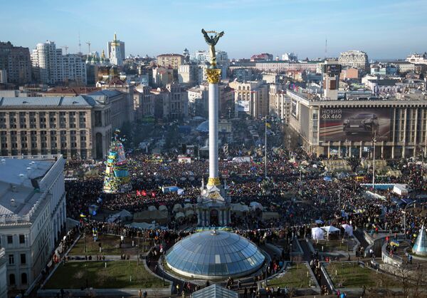 Protestas en Kiev - Sputnik Mundo