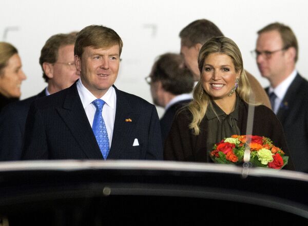 Los reyes de Holanda Guillermo Alejandro y Máxima - Sputnik Mundo