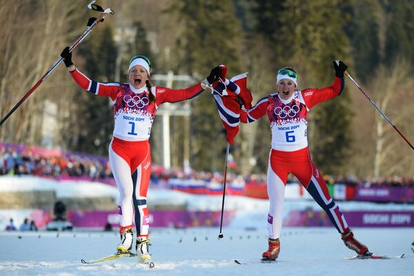 Medallistas de la cuarta jornada de Sochi 2014 - Sputnik Mundo