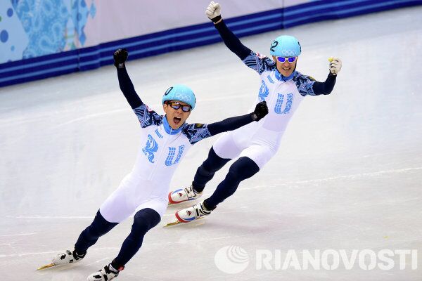 Medallistas de la octava jornada de Sochi 2014 - Sputnik Mundo