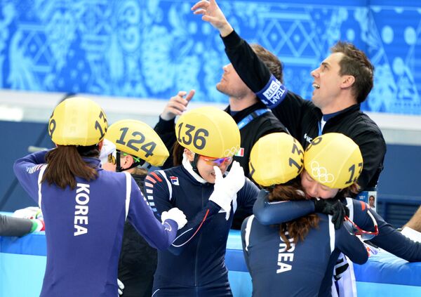 Medallistas de la undécima jornada de Sochi 2014 - Sputnik Mundo