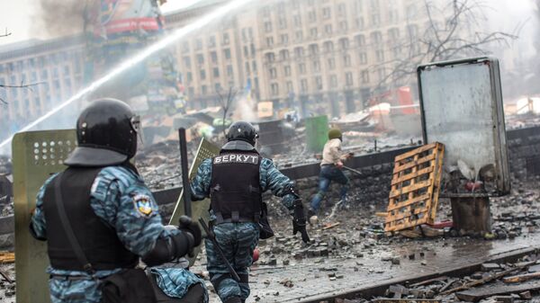 Policía antidisturbio Berkut - Sputnik Mundo