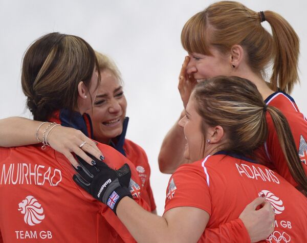 Medallistas de la decimotercera jornada de Sochi 2014 - Sputnik Mundo