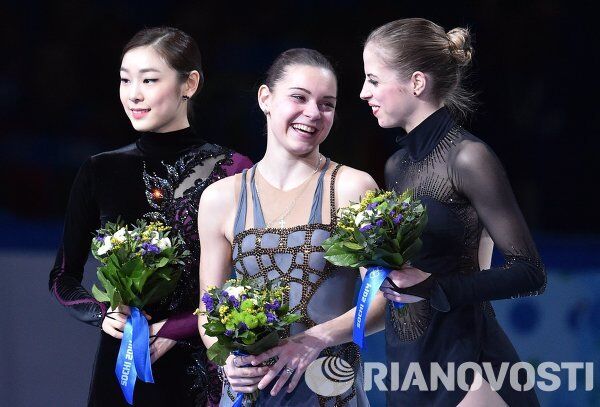 Las estrellas del patinaje artístico femenino - Sputnik Mundo