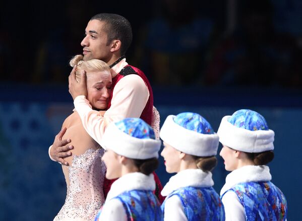 Las fuertes emociones de los deportistas de Juegos de Sochi 2014 - Sputnik Mundo